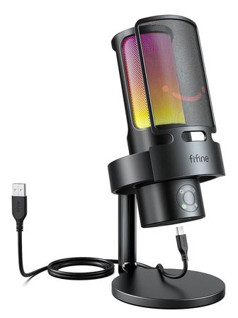 Микрофон Fifine A8 Plus черный