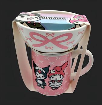 Детский набор кружка тарелка