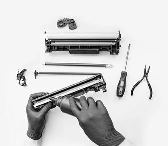 Заправка лазерных картриджей. Ремонт принтеров.