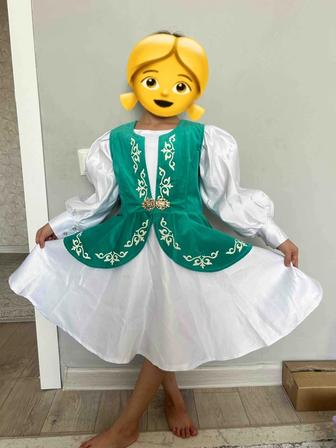 Детский этно платья с жилетками