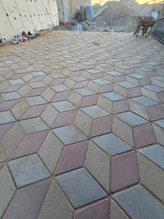Укладка брусчатка