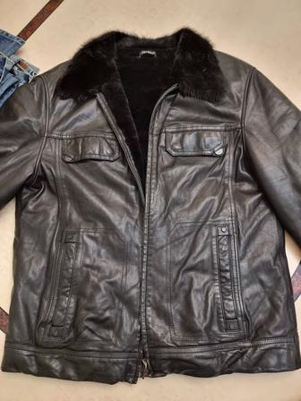 Дубленка кожаная