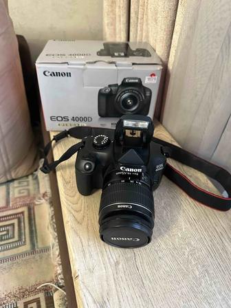 Зеркальный фотоаппарат Canon 4000D 18-55mm . С коробкой