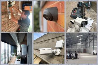 Монтаж и настройка видеонаблюдения