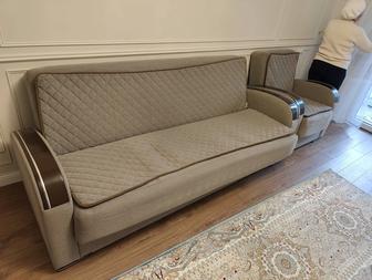 Продам диван с одим креслой