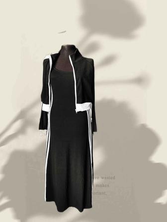 Платье с кофтой