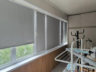 Установка ролл шторы