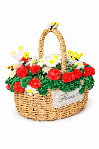 Декоративная корзинка ручной работы / Подарок / Декор для дома