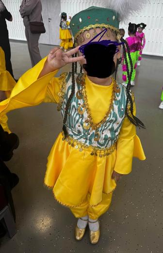 Узбекский костюм для девочек 4-6 лет