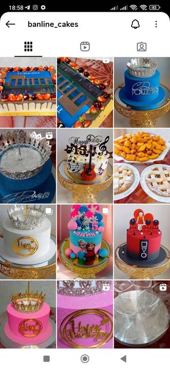 Торты на заказ от