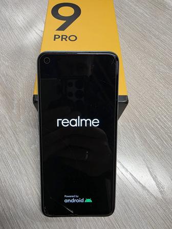 Смартфон Realme 9 pro и realme t100 наушники