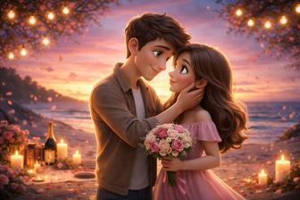 Создаю AI Love Story видеоролики