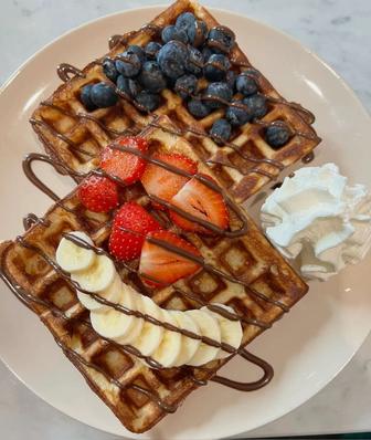 Блин-ролл,бельгийский вафли