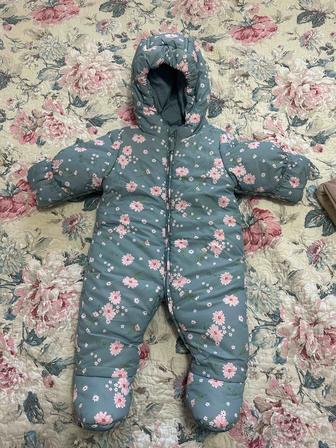 Зимний детский комбинезон
