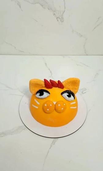 Бенто торт 3D Котенок