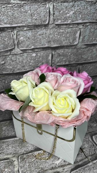 Мыльные цветы