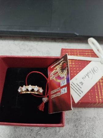 Золотое кольцо 17 размер, 585 проба, Россия