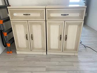 Навесные полки, напольные тумбы, прикроватная тумба