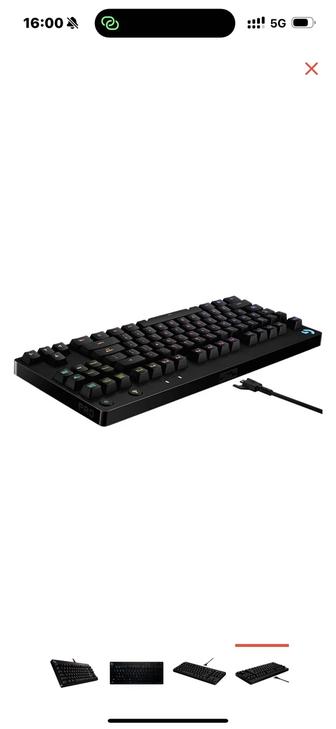 Клавиатура Logitech G PRO черный