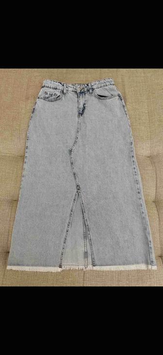 Джинсы юбка женская