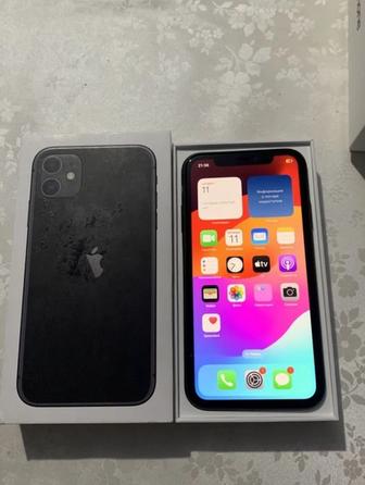 iPhone 11 128GB Черный в идеальном состоянии