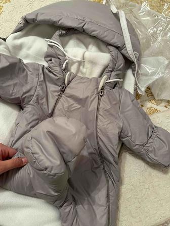 Осенний конверт/комбинезон для младенца