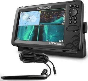 Эхолот Lowrance Hook Reveal 9(русский язык) с датчиком Tripleshot