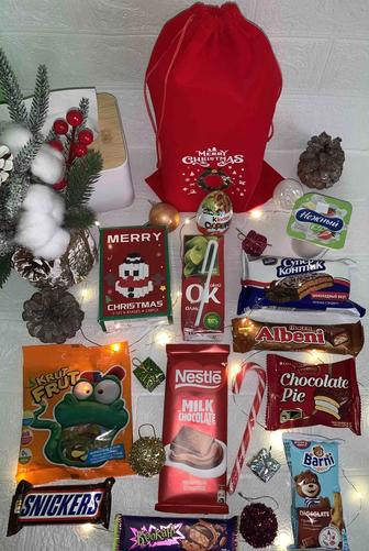 Новогодний сладкий мешочек