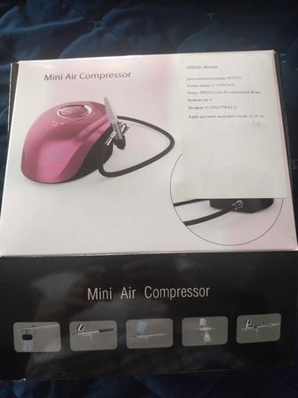 Продам мини аэрограф с компрессором