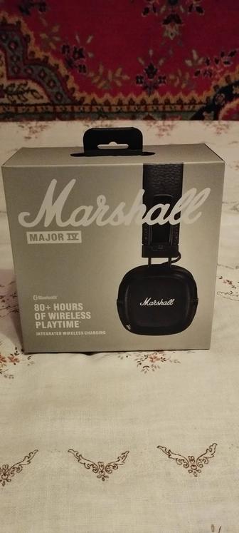 Продам беспроводную Bluetooth гарнитуру Marshall Major 4. Черная.