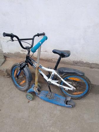 Продам Велик и Самокат.