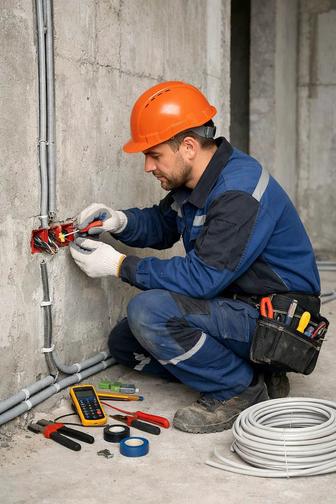 ЭЛЕКТРОМОНТАЖ под ключ Черновая Чистовая Электрика. ПРОЕКТИРОВАНИЕ