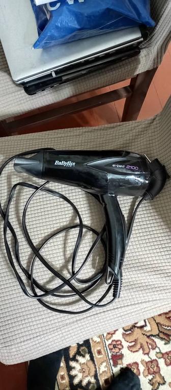 Срочно Продам Фен для Волос Babyliss Expert 2100. Длинный шнур 3 метра