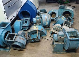 Вентиляторы вытяжной трёхфазный