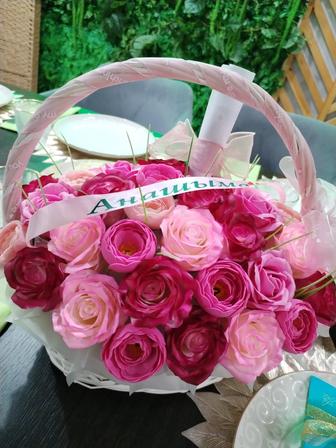 Цветы Астана мыльные