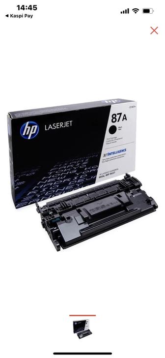 Продается Картридж HP CF287A черный