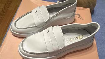 Лоферы кожаные, Турция, 39 размер