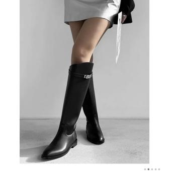 Сапог Hermes длинный зимние