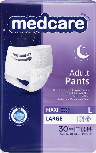Подгузники-трусы medcare ночные ( Турция)