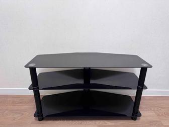Продам стеклянную тумбу под телевизор