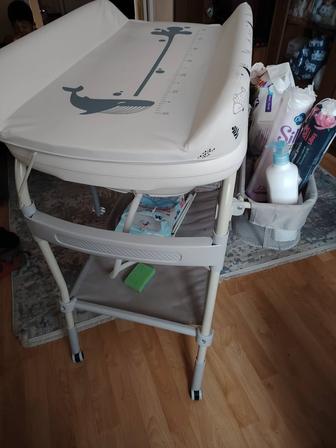 Продам ванночку пеленальный столик 2в 1