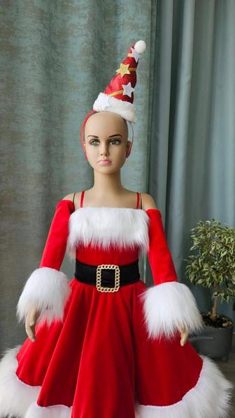 Новогодний костюм для девочки рост 130-140