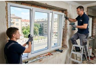 Ремонт пластиковых алюминиевых окон и витражей