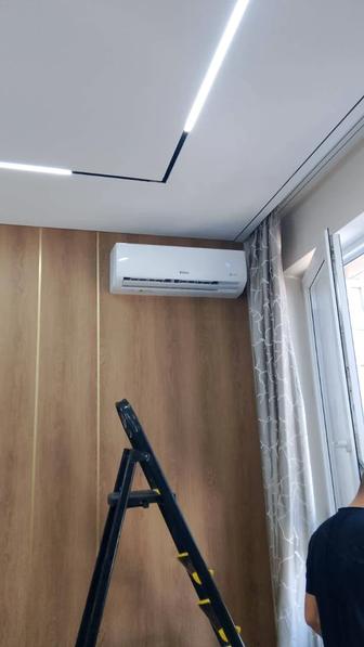 Установка кондиционер