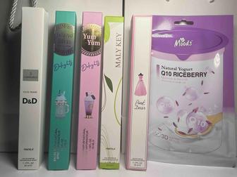 Набор женской парфюмерии и маска для лица