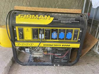 Firman FPG8800 (6 кВА), бензиновый генератор, б/у в отличном состоянии