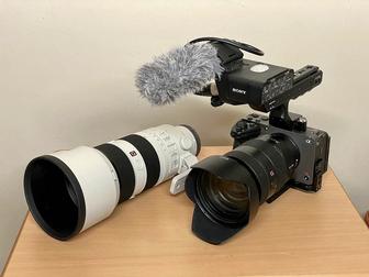 Камера Sony FX3 объектив Sony FE 70-200 mm