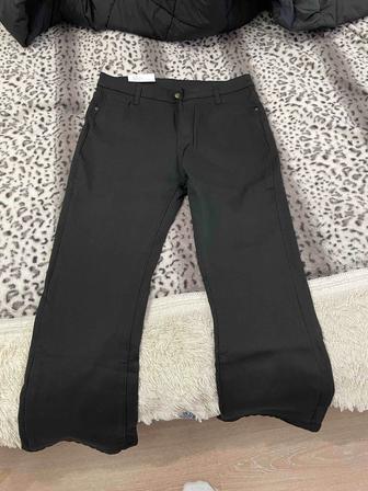 Новые! Теплые зимние брюки на флисе / клеш /