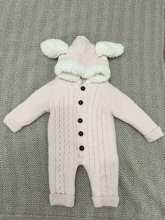 Утепленный комбинезон для девочки