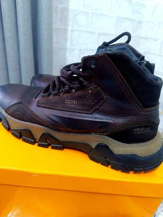 Кожаные ботинки